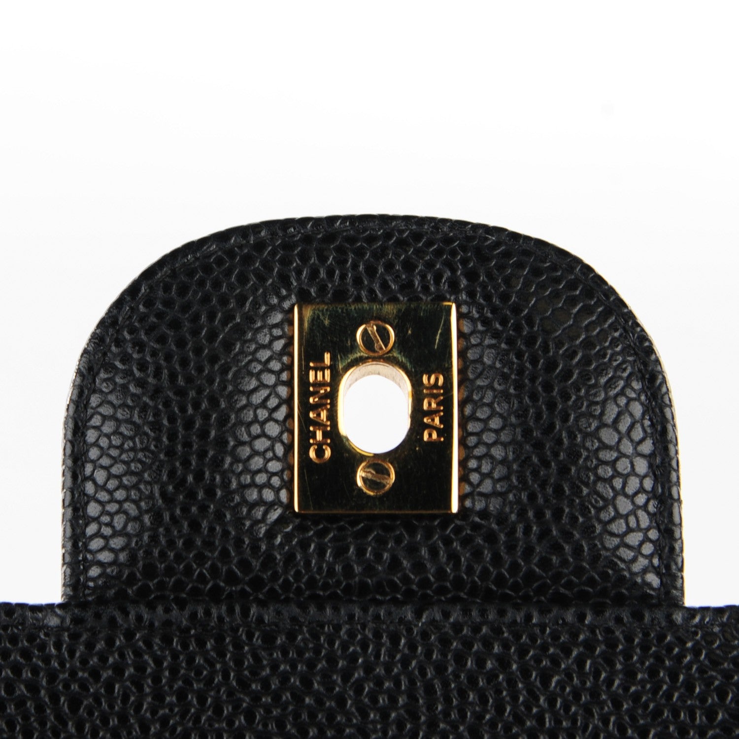 Chanel Caviar Quilted Jumbo Double Flap Black 6 of 9
