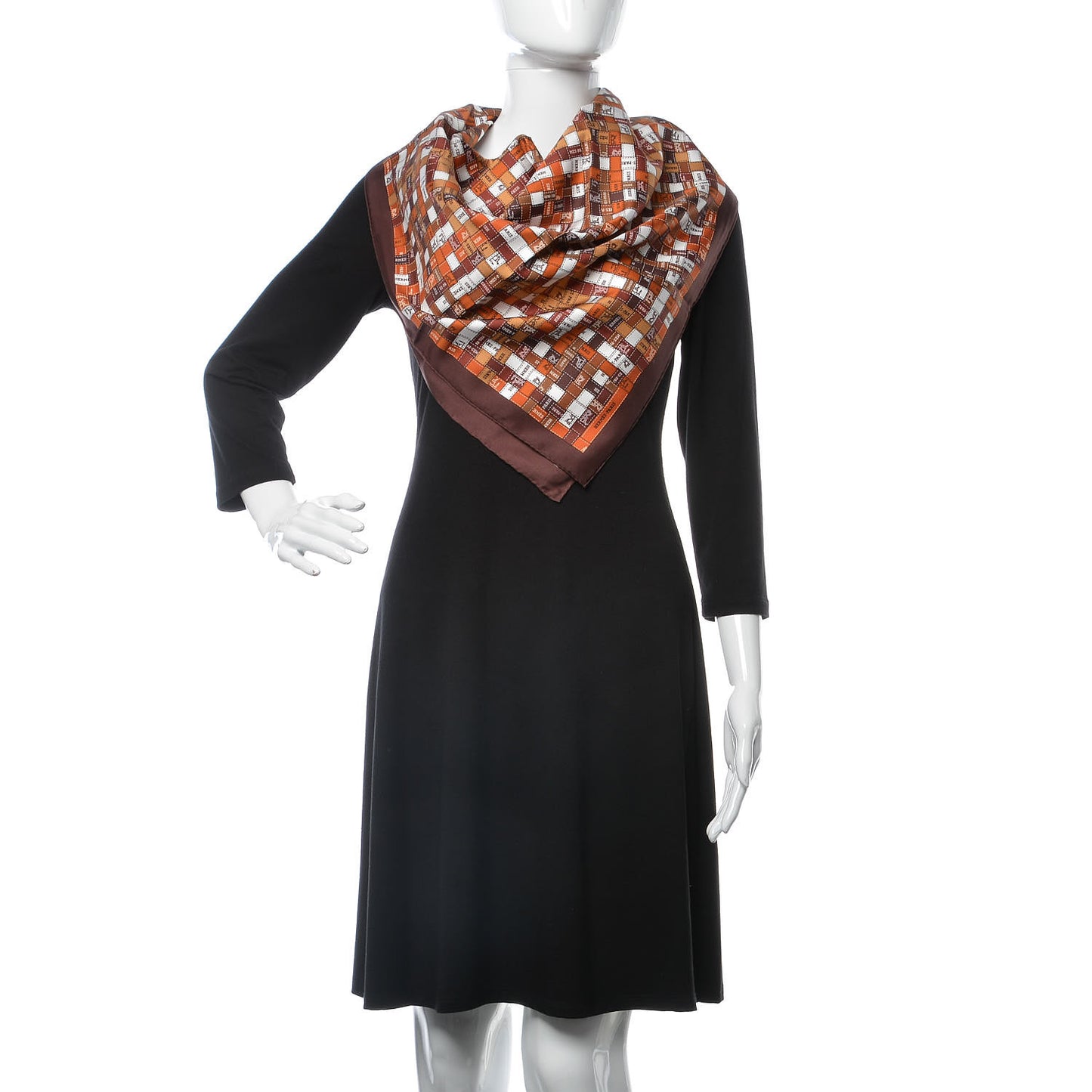 Silk Bolduc Au Carre Scarf 90