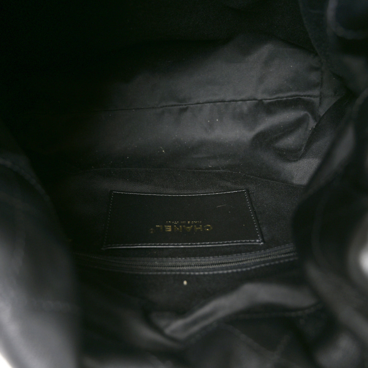 Chanel Calfskin Quilted Small Maxi Hobo Black 5 of 10