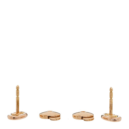 Hermes 18K Rose Gold TPM Farandole Stud Earrings 3 of 6