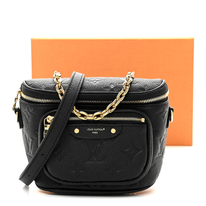 Louis Vuitton Empreinte Mini Bumbag Black 9 of 9