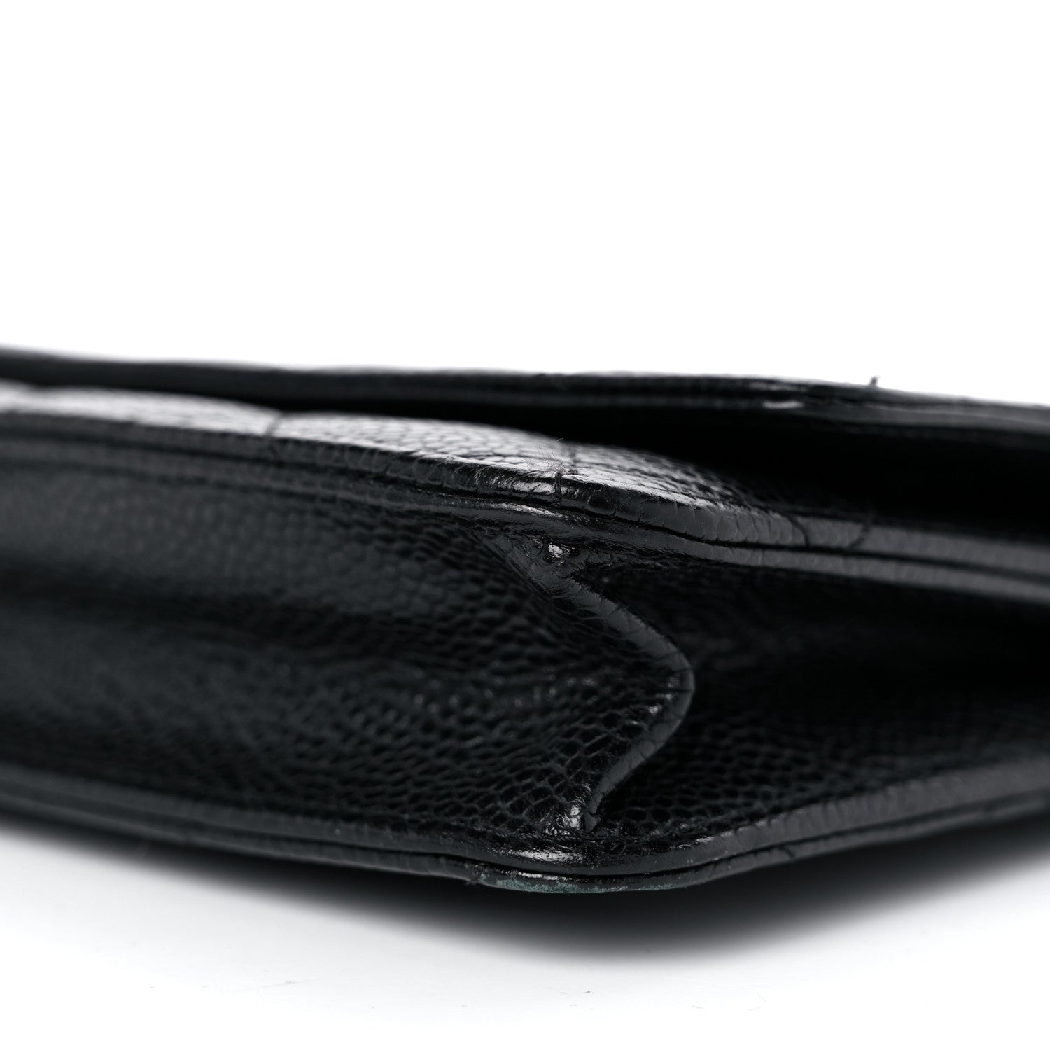 Chanel Caviar Quilted Wallet on Chain WOC Black 10 of 14