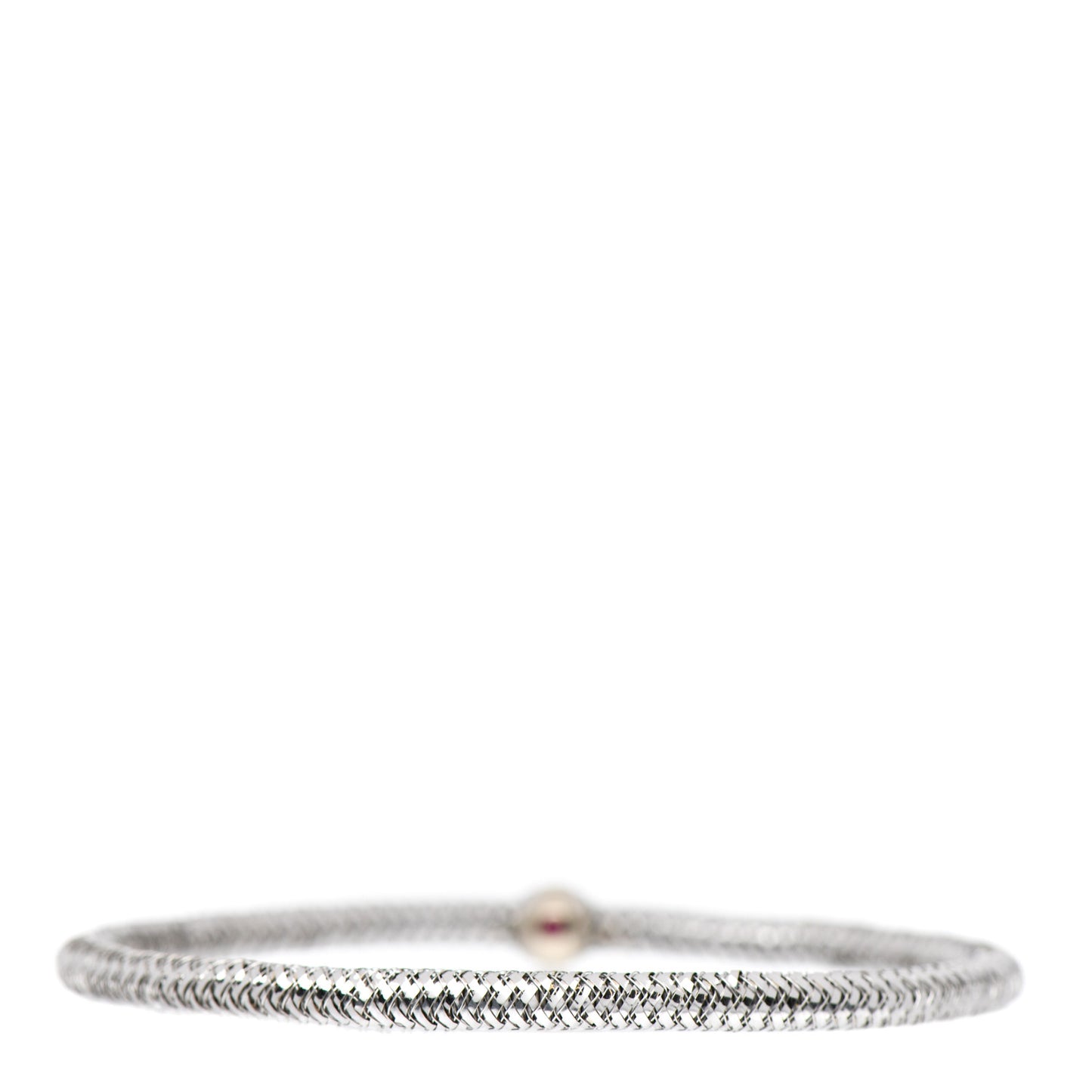18K White Gold Diamond Narrow Primavera Bracelet