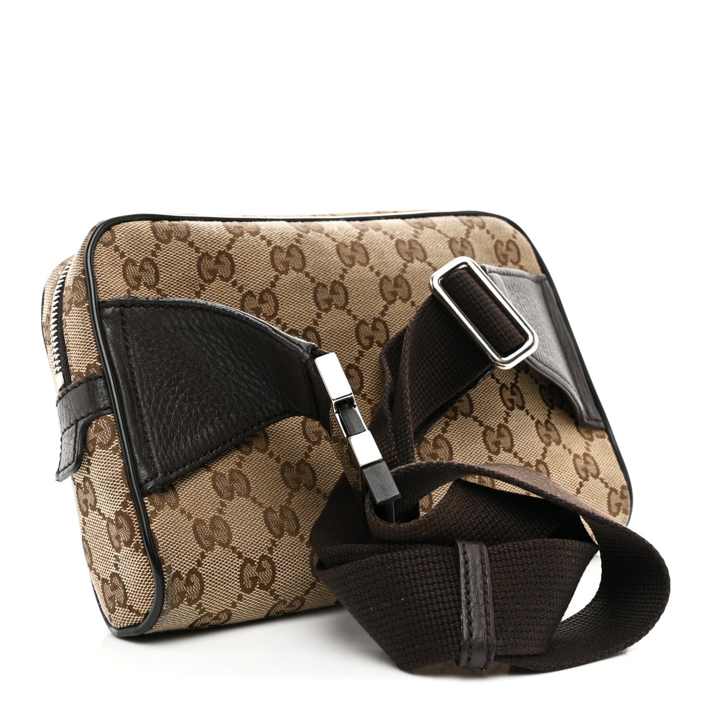 Monogram Belt Bag Dark Brown