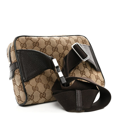 Gucci Monogram Belt Bag Dark Brown 3 of 10