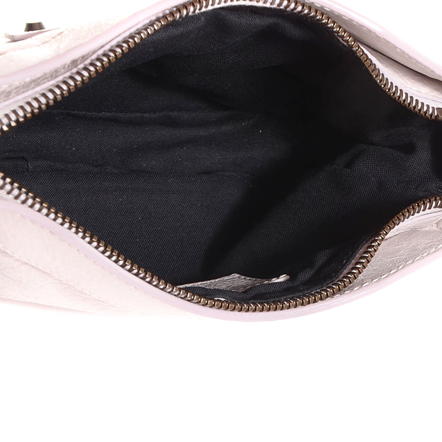 Balenciaga Agneau Classic Hardware Porte Toilette Makeup Clutch Nacre 5 of 10