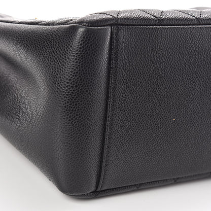Chanel Caviar Quilted Grand Shopping Tote GST Black 9 of 11