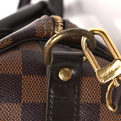 Louis Vuitton Damier Ebene Speedy Bandouliere 30 10 of 21