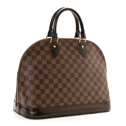 Louis Vuitton Damier Ebene Alma MM 3 of 12