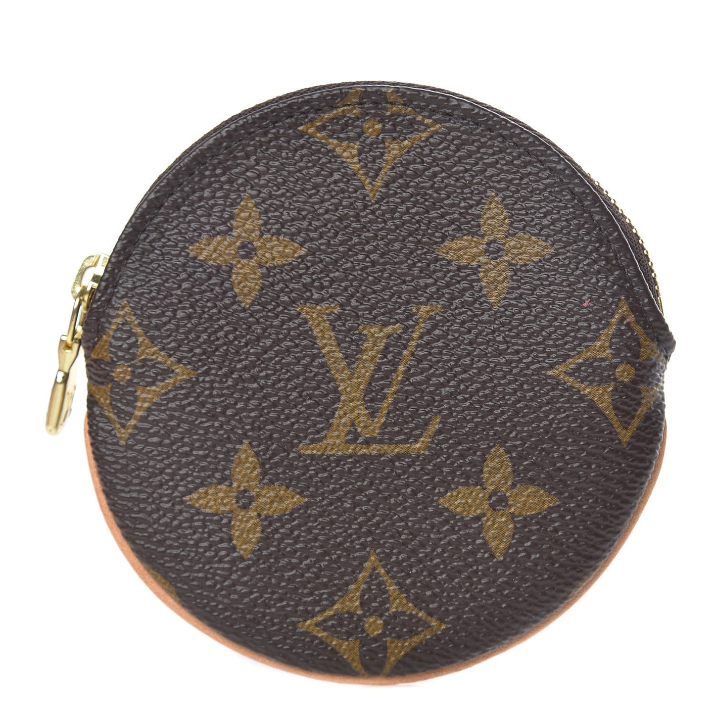 Monogram Round Coin Purse