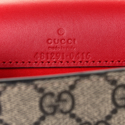 Gucci GG Supreme Monogram Mini Cherry Chain Bag 5 of 9