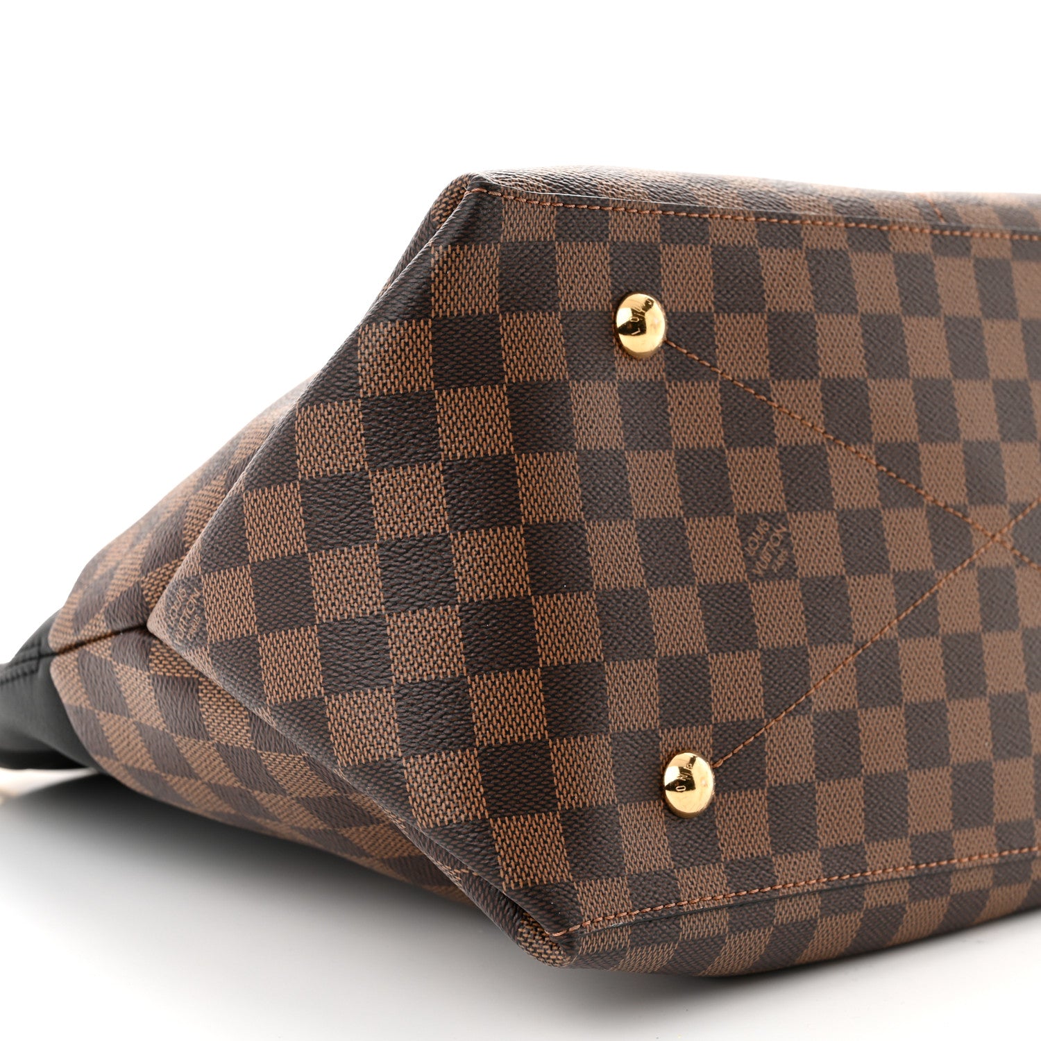 Louis Vuitton Damier Ebene Calfskin Maida Black 8 of 9