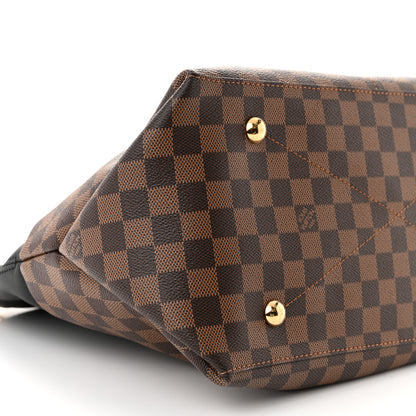 Louis Vuitton Damier Ebene Calfskin Maida Black 8 of 9