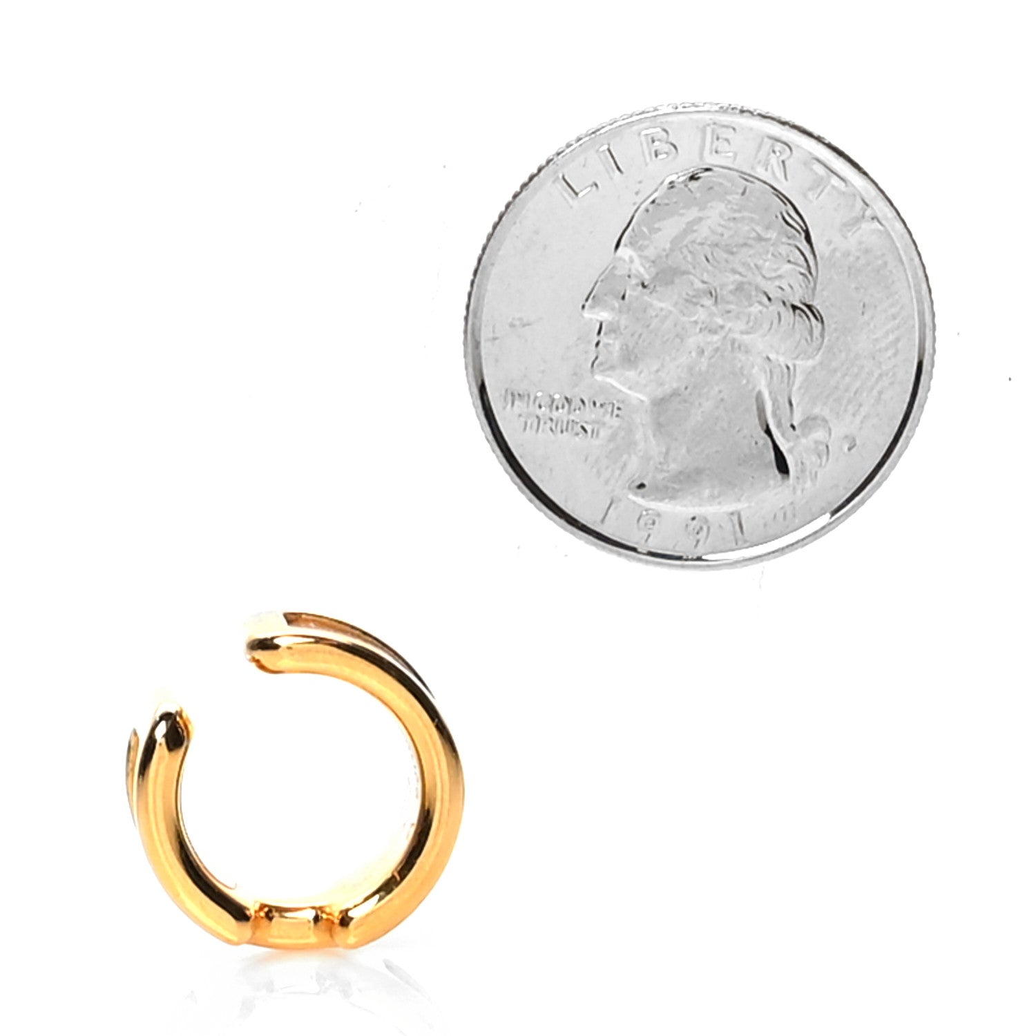 Hermes Box Olympe Ear Cuff PM Cannelle 2 of 4