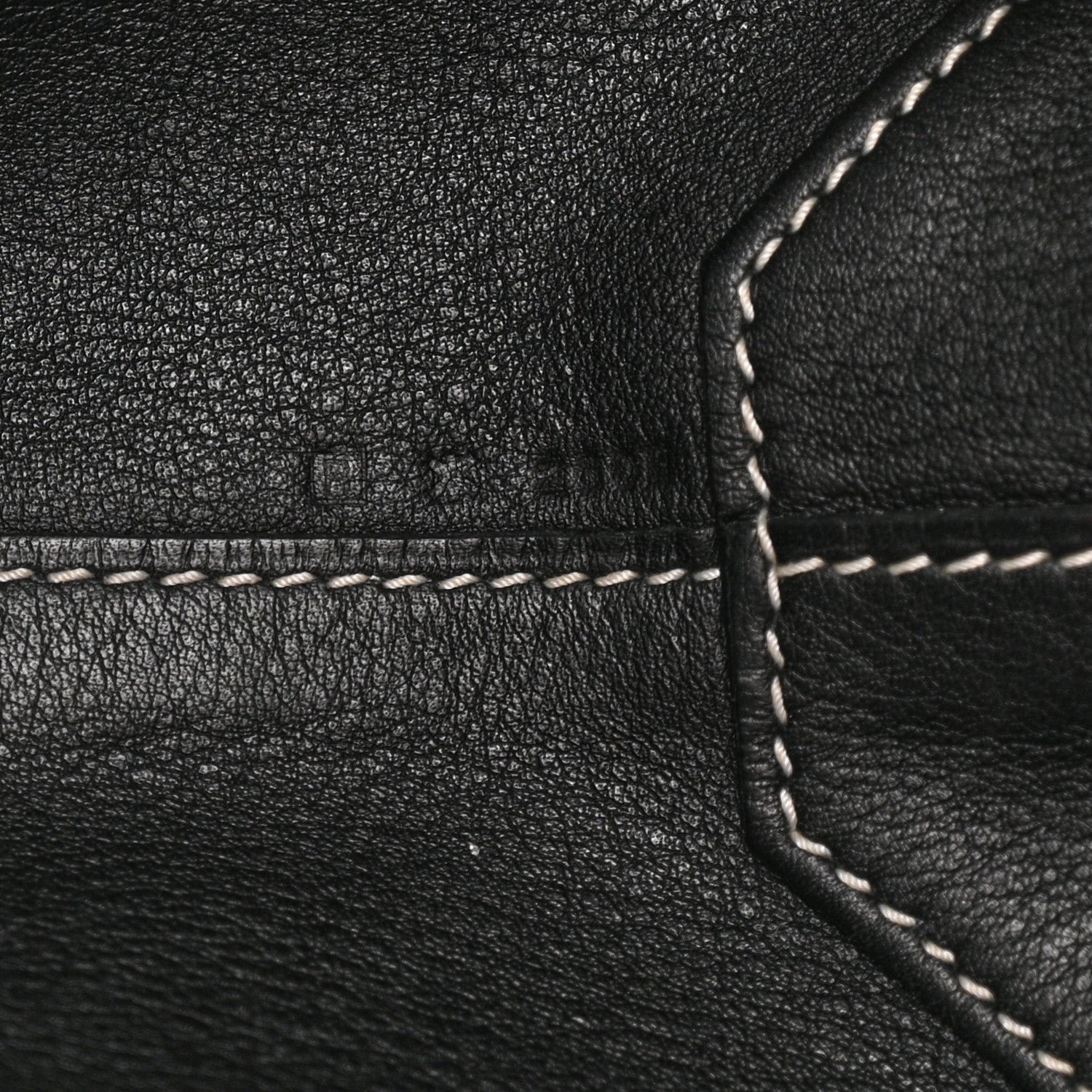Hermes Sikkim Taurillon Clemence Double Sens 36 Reversible Tote Black Graphite 10 of 17