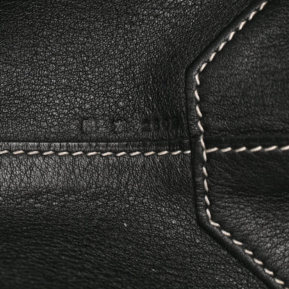 Hermes Sikkim Taurillon Clemence Double Sens 36 Reversible Tote Black Graphite 10 of 17