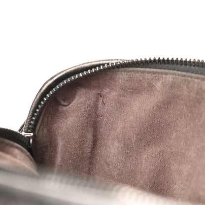 Bottega Veneta Metallic Grosgrain Intrecciato Nodini Bag Pewter 11 of 11