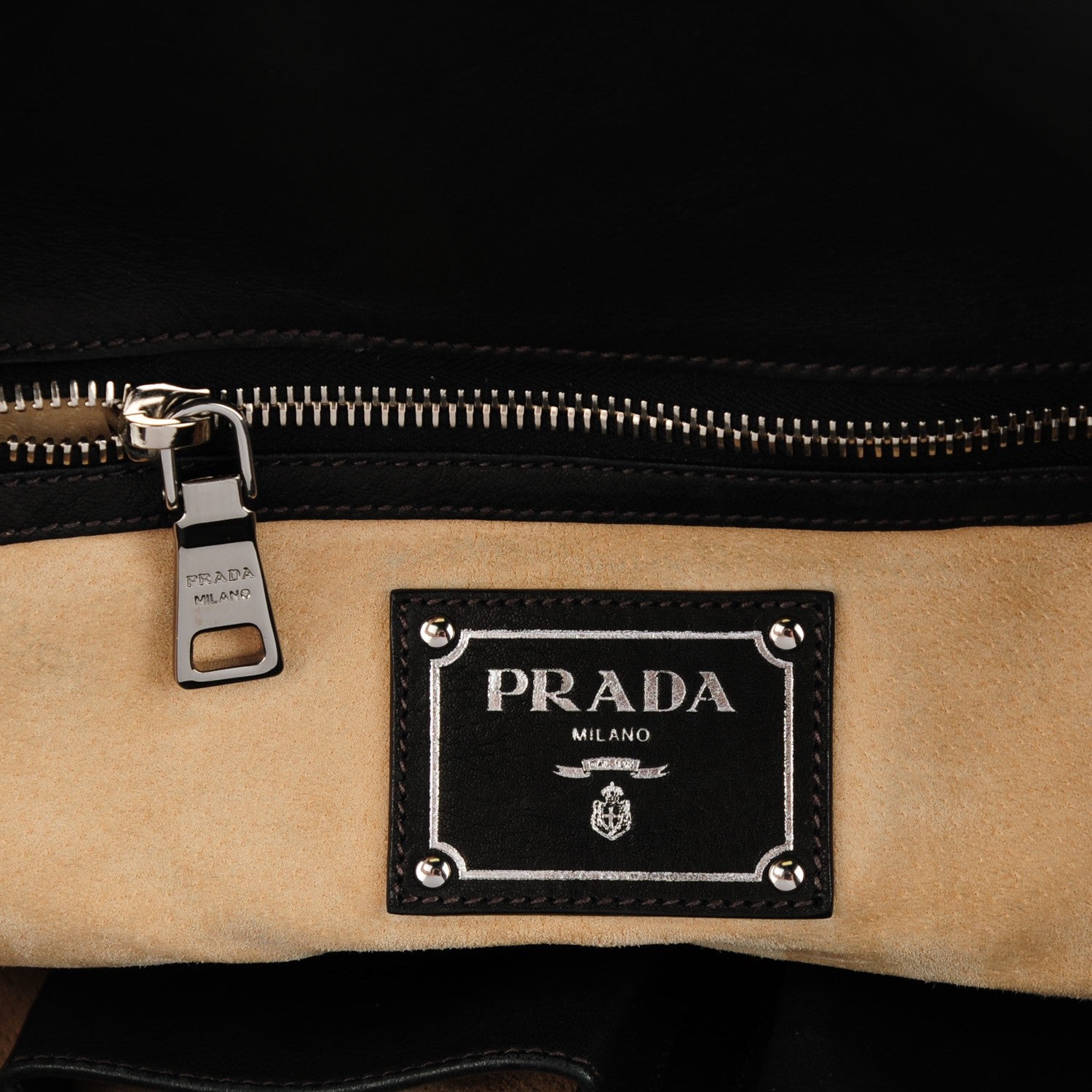 Prada Tessuto Camouflage Flap Shoulder Bag Fumo 6 of 10