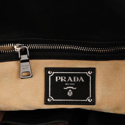 Prada Tessuto Camouflage Flap Shoulder Bag Fumo 6 of 10