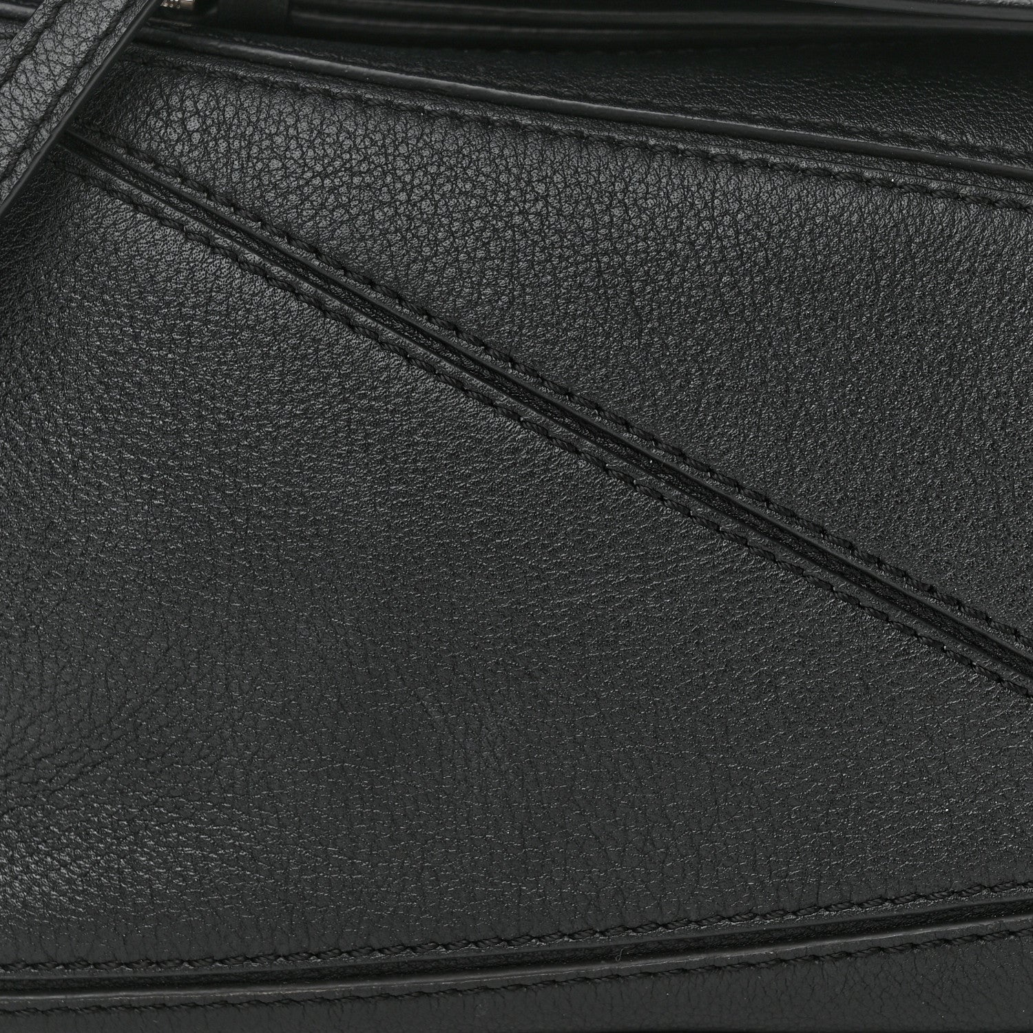 Loewe Calfskin Mini Puzzle Bag Black 8 of 11