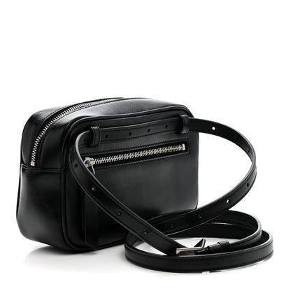 Saint Laurent Calfskin Matelasse Monogram Lou Belt Bag Black 3 of 10