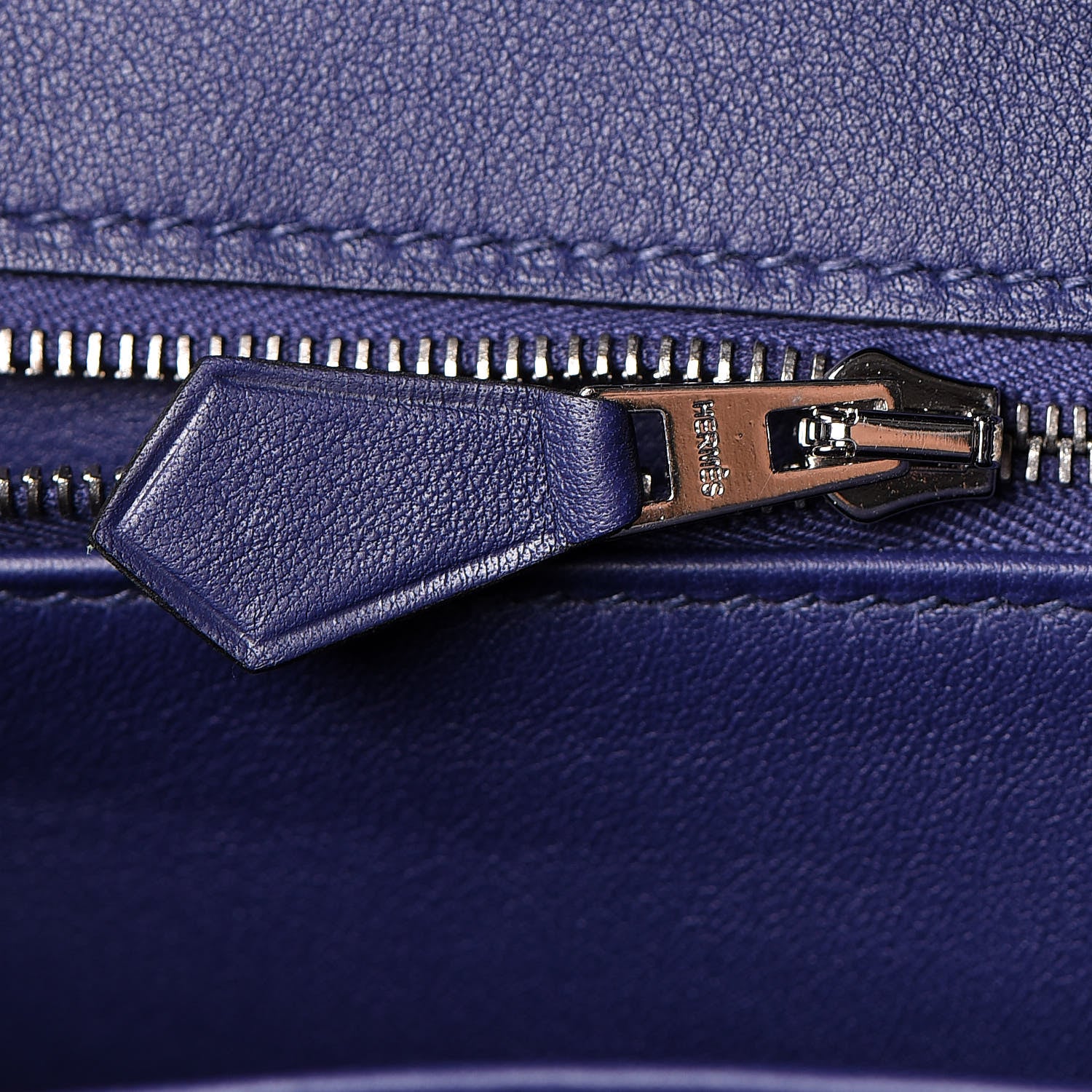 Hermes Swift Epsom Tressage Birkin 30 Bleu Encre Bleu Du Nord Gold 19 of 34