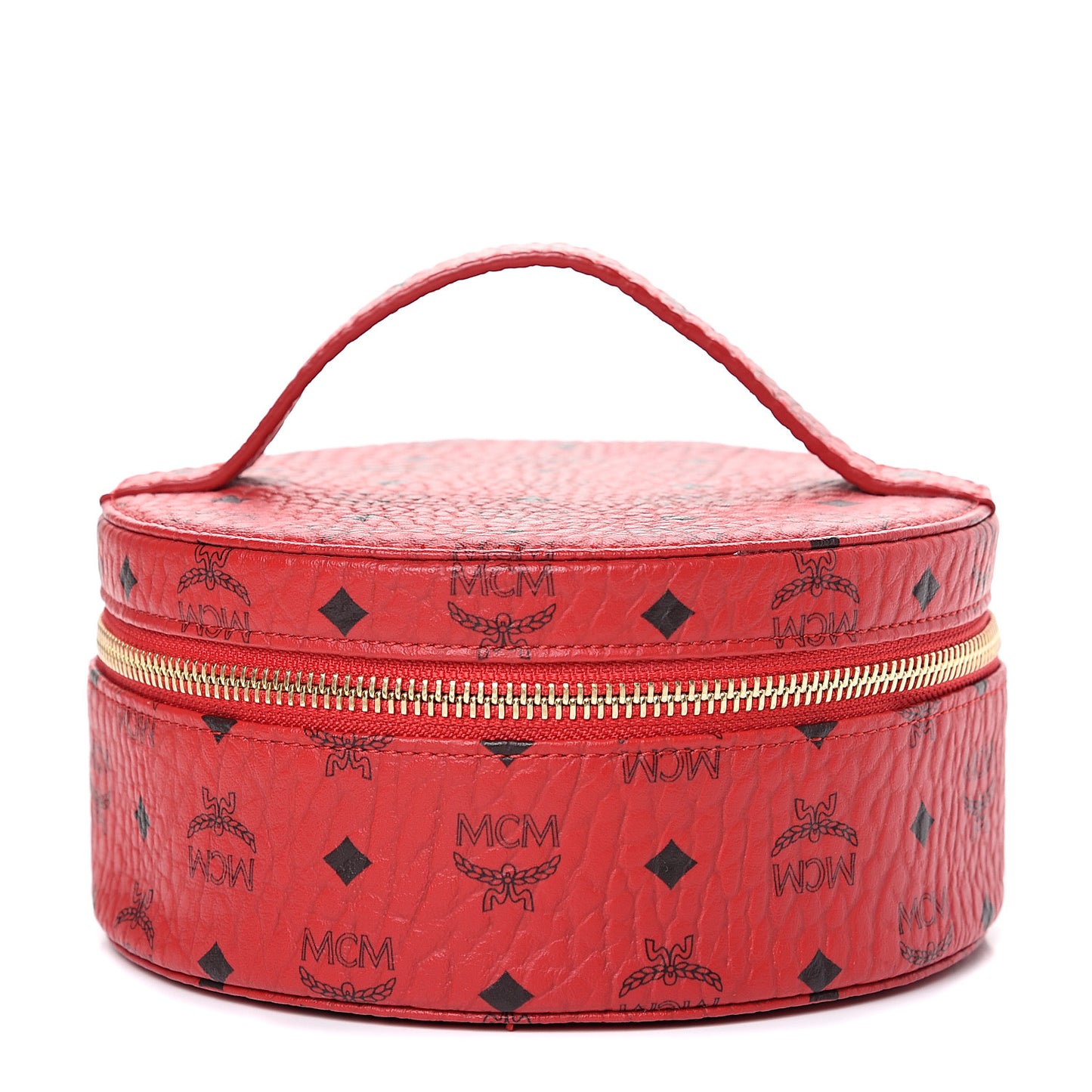Visetos Vanity Cosmetic Case Red
