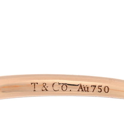 Tiffany 18K Rose Gold Mini Paloma's Graffiti Love Ring 54 7 4 of 5