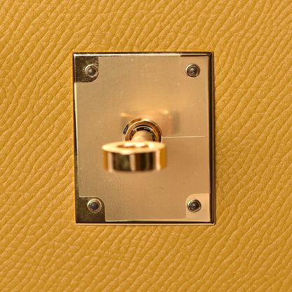 Hermes Epsom Birkin 35 Jaune Ambre 28 of 38