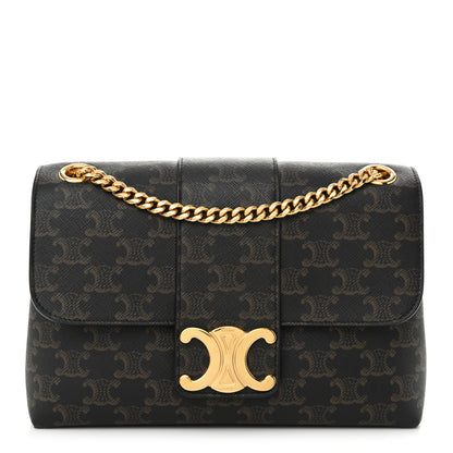 Celine Triomphe Canvas Medium Victoire Tan 1 of 11