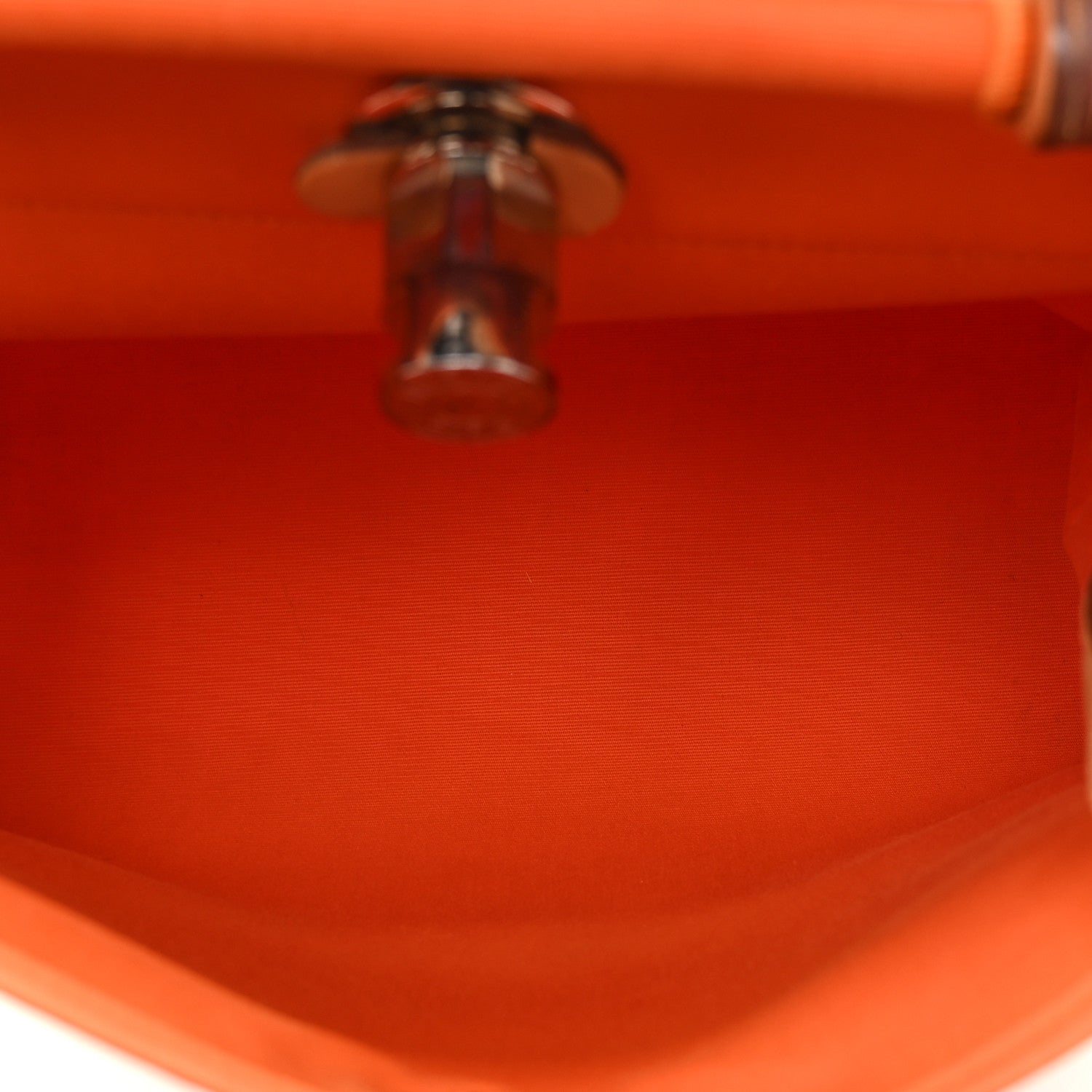 Hermes Toile Vache Hunter Herbag Zip 31 PM Orange 6 of 11