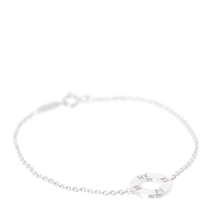 Tiffany Sterling Silver Atlas Pierced Bracelet 1 of 6