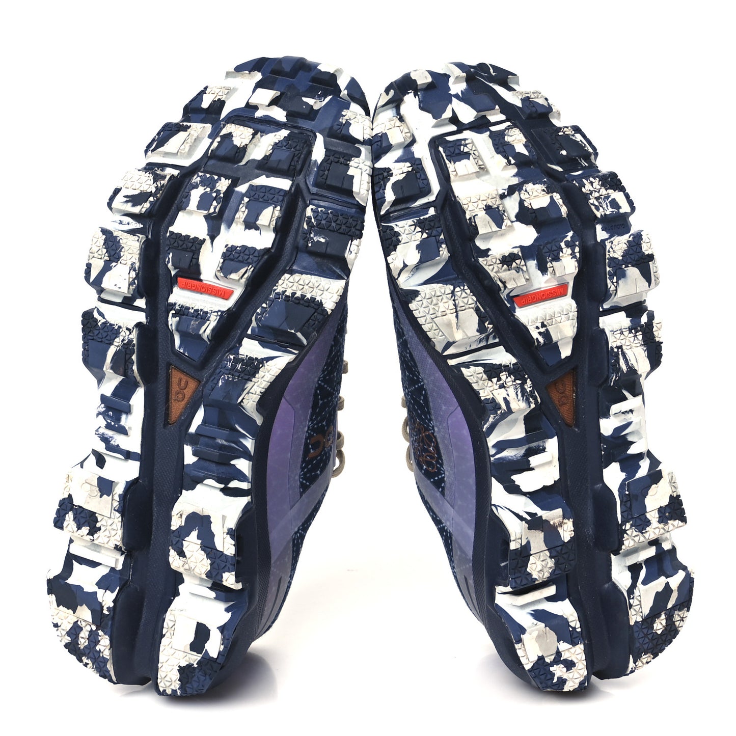 X ON Canvas Mesh Star Print Cloudventure Sneakers 35.5 Space Blue