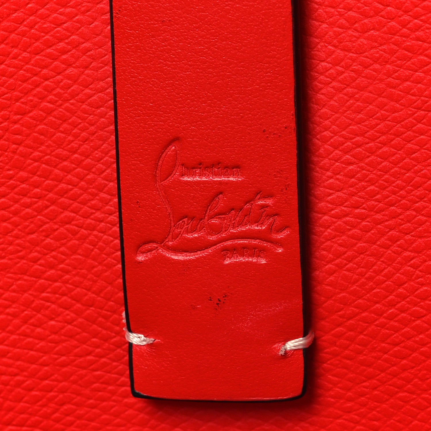 Christian Louboutin Calfskin Spikes Small East West Cabata Tote in Ballerina Ballerina 7 of 10