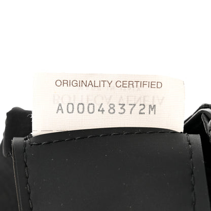 Bottega Veneta Paper Calfskin Maxi Intreccio Cassette Crossbody Bag Black 7 of 10