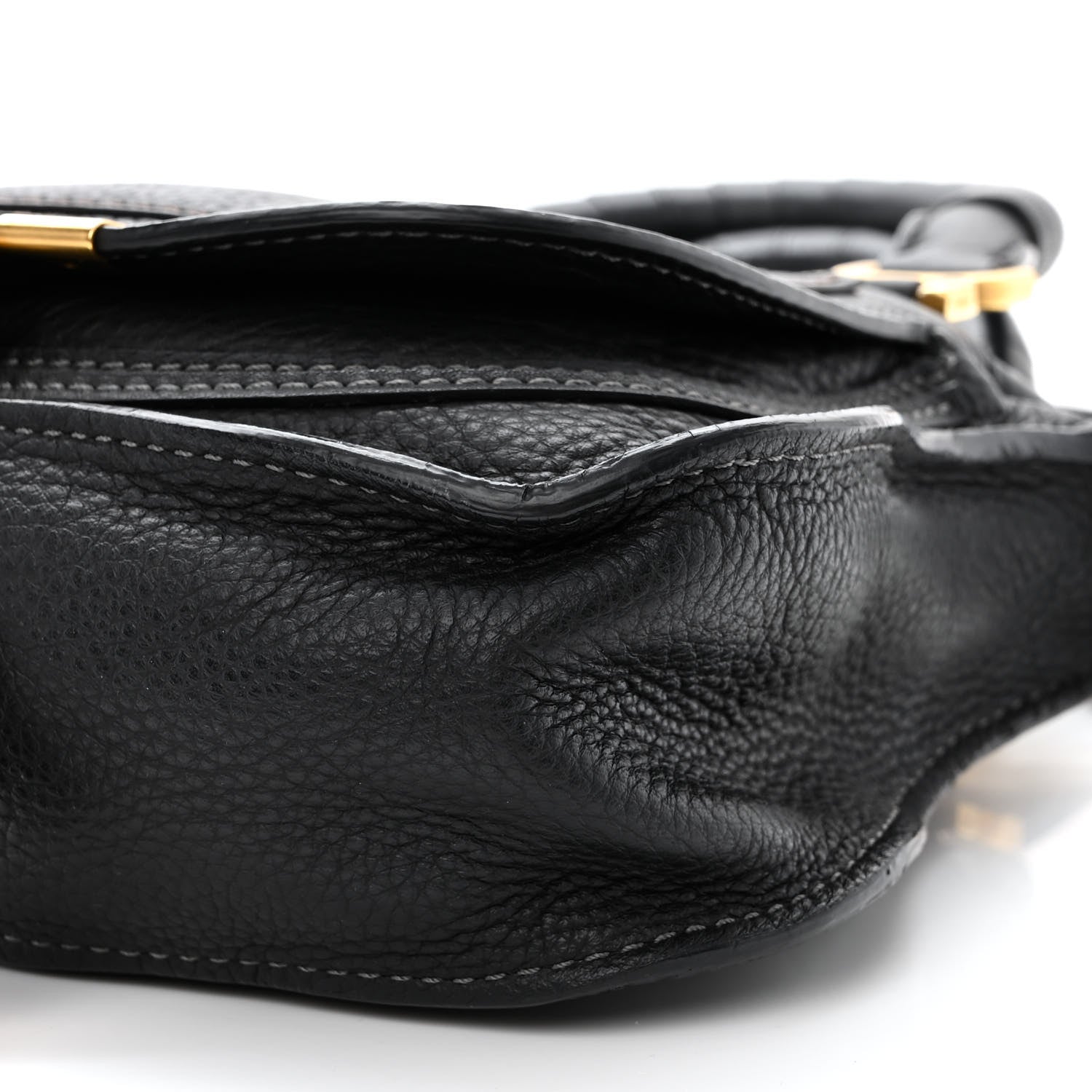 Chloe Calfskin Small Marcie Satchel Black 10 of 14