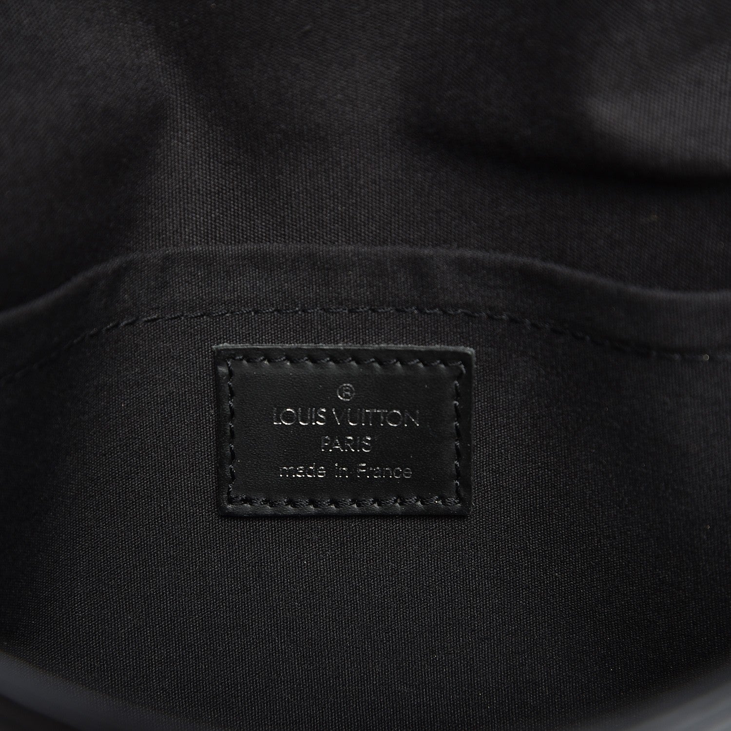 Louis Vuitton Epi Segur Pochette Black 8 of 9
