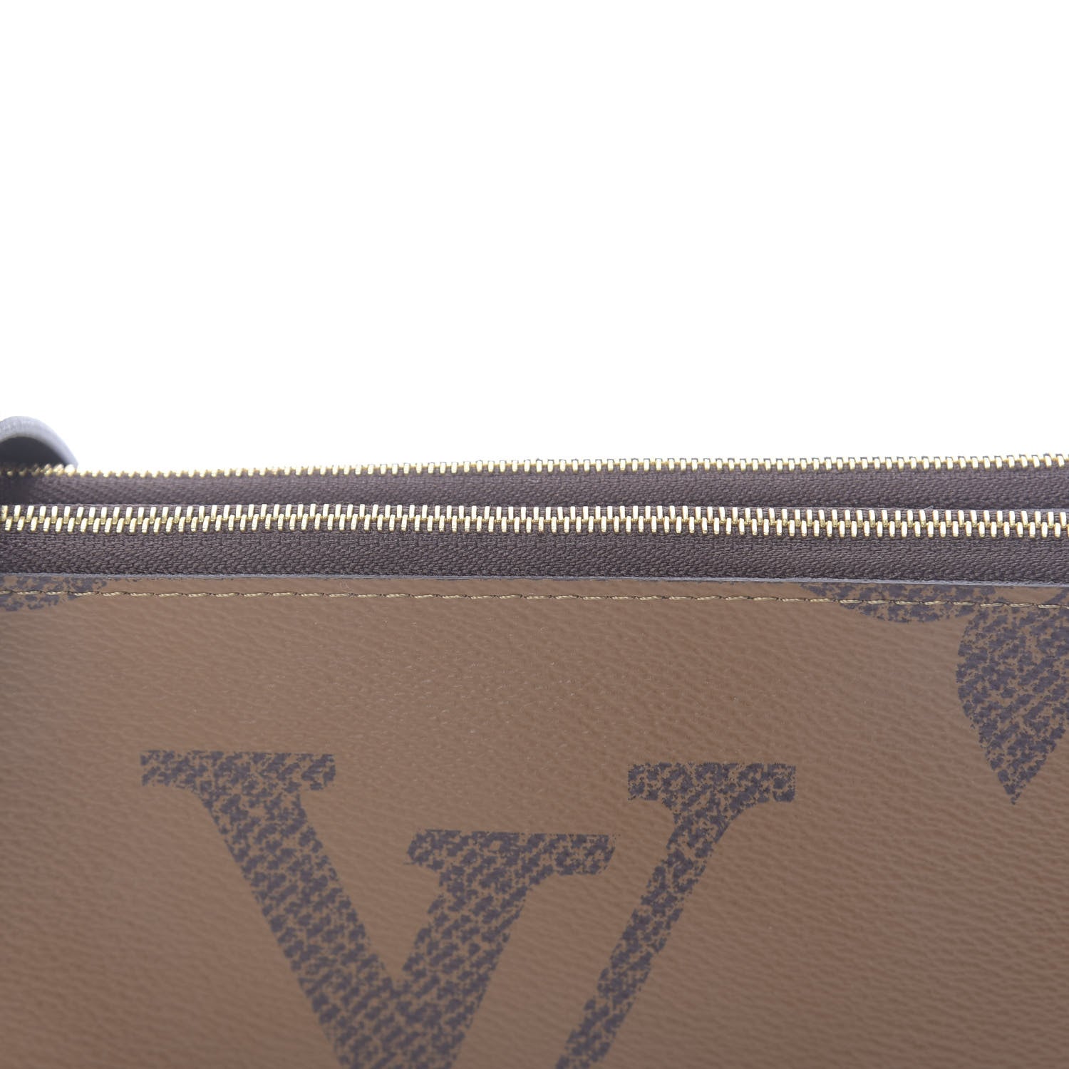 Louis Vuitton Reverse Monogram Giant Double Zip Pochette 9 of 9