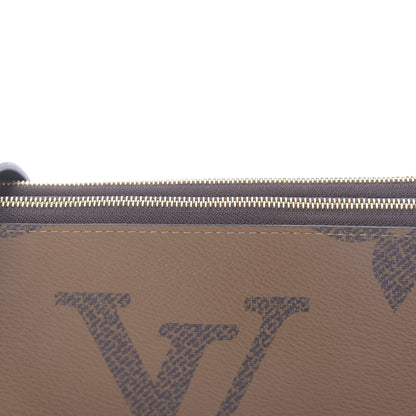 Louis Vuitton Reverse Monogram Giant Double Zip Pochette 9 of 9
