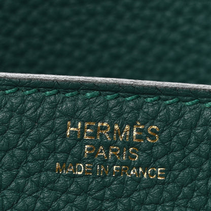 Hermes Togo Birkin 30 Malachite 6 of 11