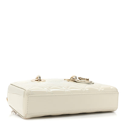 Christian Dior Patent Cannage Small Lady D-Joy Latte 4 of 11