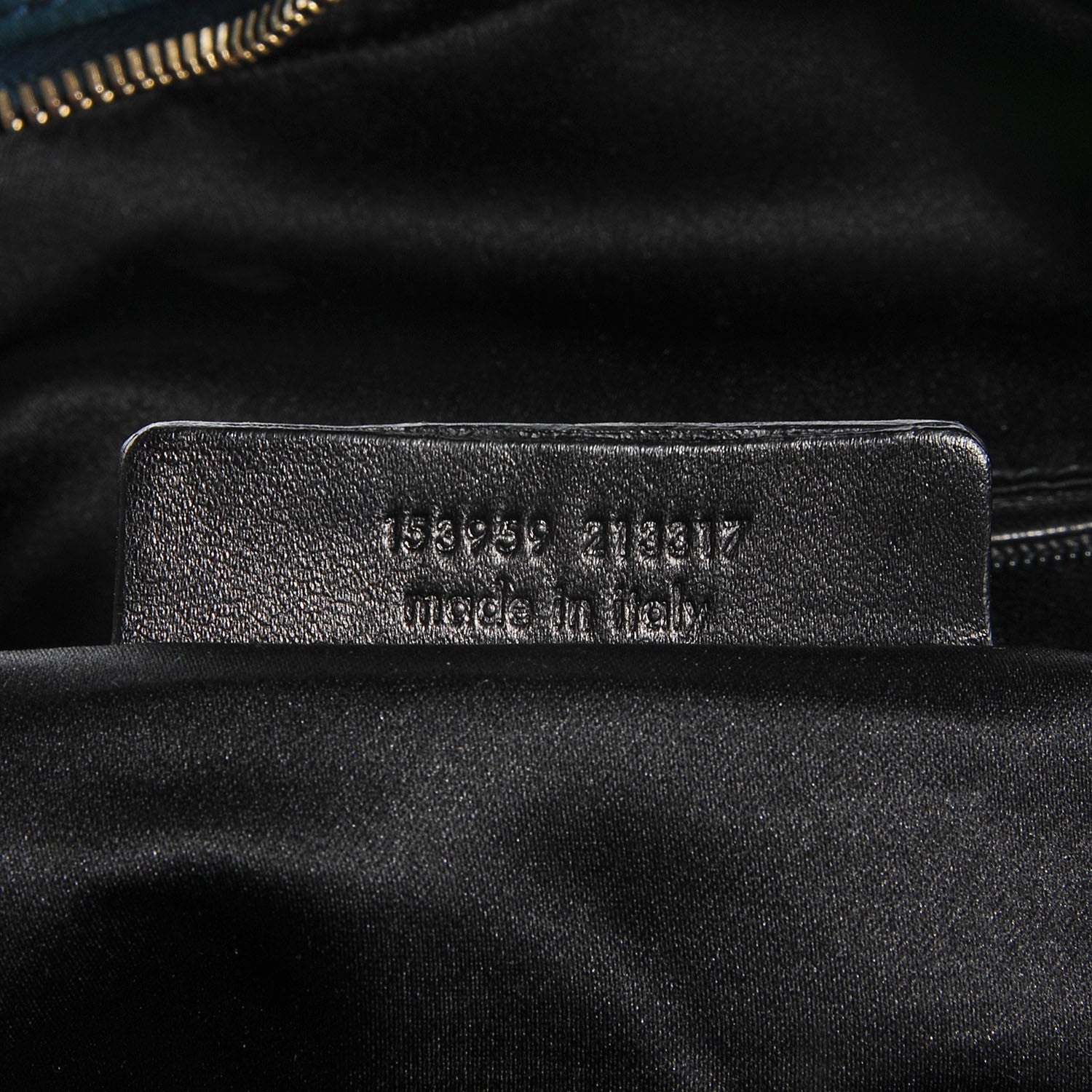 Saint Laurent Calfskin Oversized Muse Turquoise 9 of 9