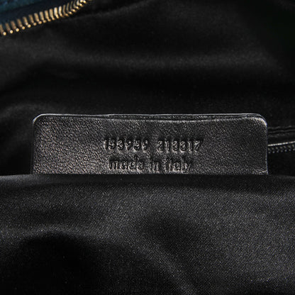 Saint Laurent Calfskin Oversized Muse Turquoise 9 of 9