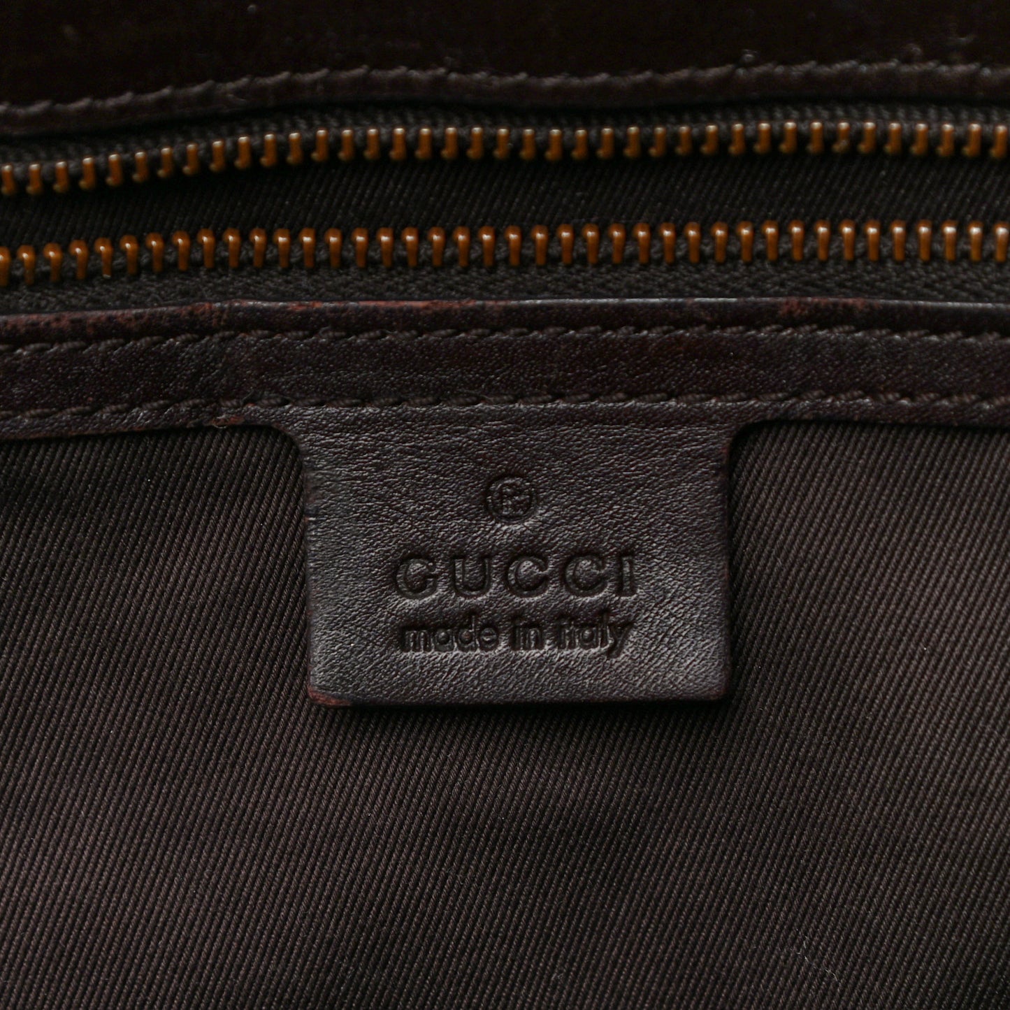 Monogram Tote Brown