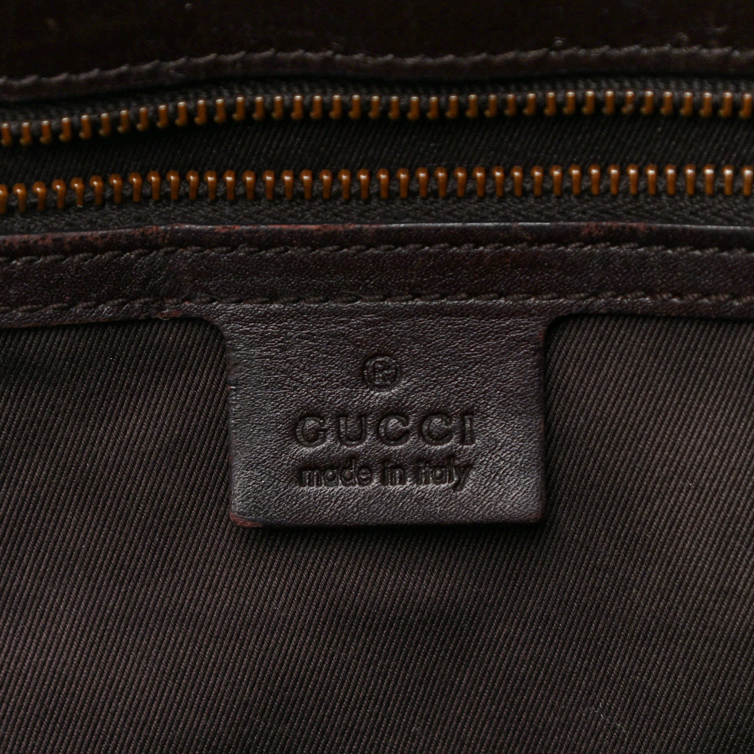 Gucci Monogram Tote Brown 6 of 21