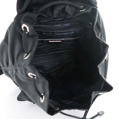 Prada Nylon Vela Medium Backpack Black 5 of 8