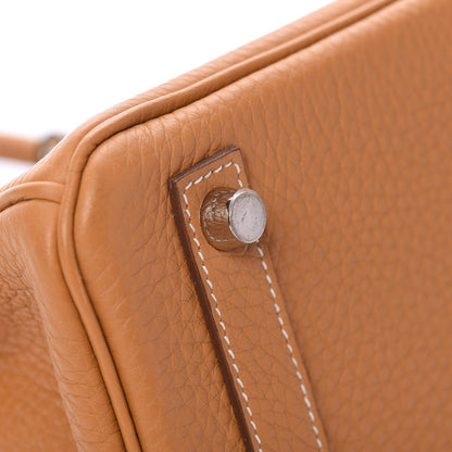 Hermes Togo Birkin 25 Natural Sable 21 of 28