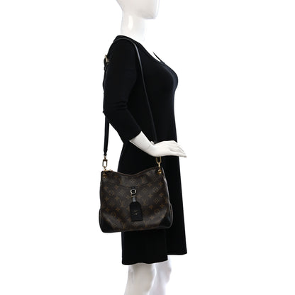 Louis Vuitton Monogram Odeon PM Black 2 of 8