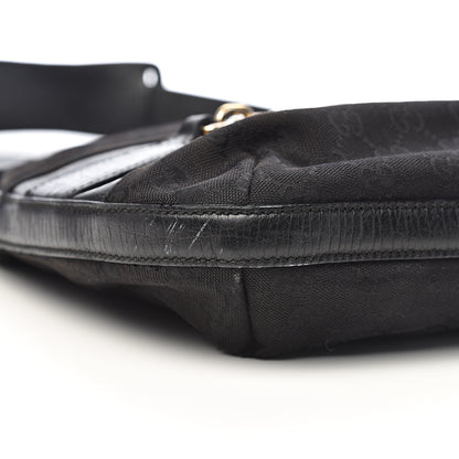 Gucci Monogram Hasler Hobo Black 11 of 14