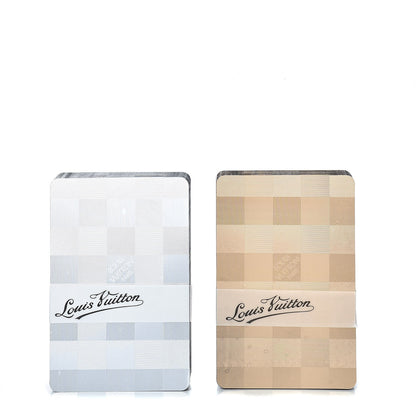 Louis Vuitton Damier Metallic Playing Cards Set of 2 1 of 4